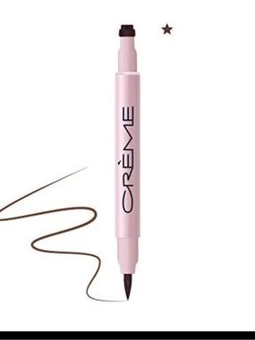The Crème Shop ~DUAL Ended waterproof black eyeliner and Star Freckle Stamp
